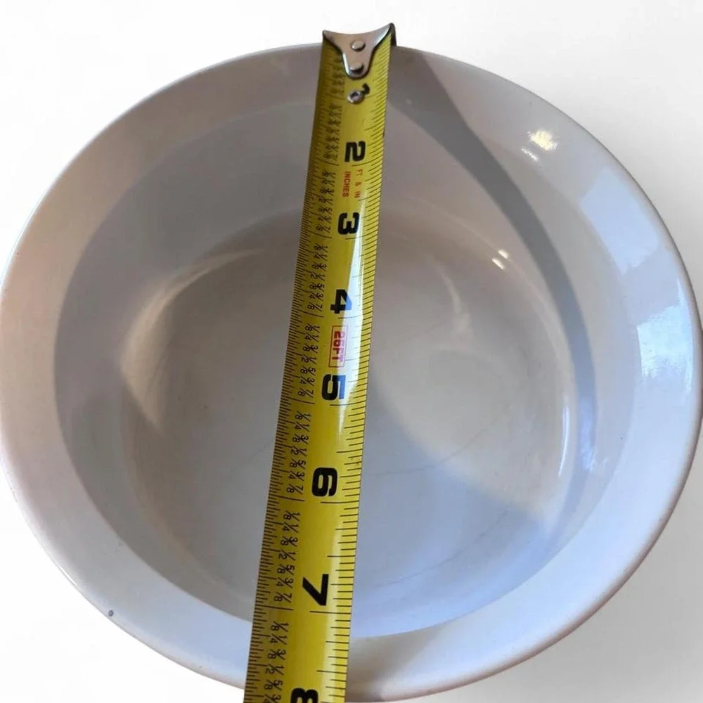 CorningWare French White 1.5 Qt Round Stoneware Casserole Souffle Dish 7.5